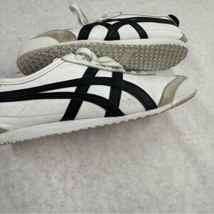 Onitsuka Tiger by Asics White and Black Women's Athletic Shoes